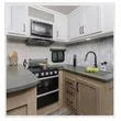 GENESIS PRODUCTS Backsplash 18X24 -grey Marble - 494031