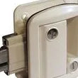 CREATIVE PRODUCTS GROUP (CPG) Global Door Lock, White - TTL-43610AL-9009-1PK