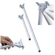 TOP LINE MFG. INC. Locking Folding Leg, 16" - FL3400-16