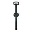 KAPER II INC. Light, Fender Mount, Rt, 2-DIO - L04-0085-R-BLK