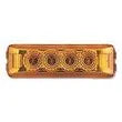OPTRONICS INTERNATIONAL 4 LED Miroflex Thin Line;amber - MCL63ABP