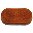 JAMMY INC. 2" X 4" Amber Oval Marker Lamp - J-126-AW