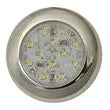 JAMMY INC. Puck Light, Clear With Chrome - J-313-CC
