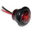 JAMMY INC. Domed 3/4” LED Pc Rated Cl/mk - J-51-R