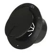B&B MOLDERS LLC Dlx Rnd Elect Cable Hatch Blck - 94330