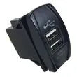 WIRTHCO ENGINEERING INC. Dual Rectangle USB Charge Port - 20603