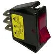PACIFIC INDUSTRIAL COMP. (PICO) Illuminated Spst Rocker -red - 5530PT