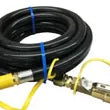 Camp Cabin & Home-Torjik 12Ft. Hose M/f Quick-connect White - TJ57QCHS