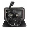 B&B MOLDERS LLC Exterior Shower, Black - 94196