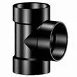 LARSEN SUPPLY ABS Vent Tee 1-1/2" - 25-2101