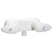 VALTERRA PRODUCTS LLC. Shower Faucet 4" White Oval - PF223241