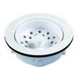 JR PRODUCTS Kitchen Strainer, White - 95275