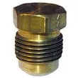 LARSEN SUPPLY Plug 1/4 Flare Brass - 17-3910