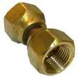 LARSEN SUPPLY Swivel Union Brass 3/8 Fm - 17-5930