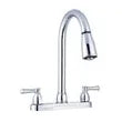 DURA FAUCET Non-metallic Dual Lever Pull-d - DF-PK350L-CP