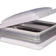 HENG'S INDUSTRIES USA LLC Vent 14x14 Mtl Base Wht Lid - 71111A-C1G1