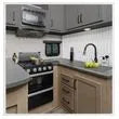 GENESIS PRODUCTS Backsplash 18X24 -white Picket - 494035
