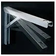 JR PRODUCTS Folding Shelf Bracket - 20735