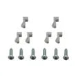 AP PRODUCTS 3/16" Nylon Clip With Screws (12/ - 013-465