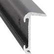AP PRODUCTS Insert Roof Edge- Black- 8' - 021-57402-8