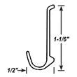 AP PRODUCTS Drip Rail- Polar White- 16' - 021-50101-16