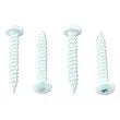 AP PRODUCTS Pan Head Square Recess Screw 8 - 012-PSQ50W 8X1-1/2