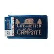 CAMCO MANUFACTURING INC Scrub Rug, Blue/orange, Small - 53201