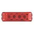 OPTRONICS INTERNATIONAL 4 LED Miroflex Thin Line;red - MCL63RBP