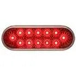 OPTRONICS INTERNATIONAL LED Oval TAIL;MIRROFLEX;12DIOD - STL22RBP