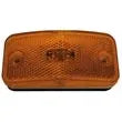 JAMMY INC. Amber LED Marker Lamp With Whi - J-425-AW