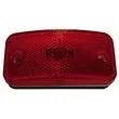 JAMMY INC. Red LED Marker Lamp With White - J-425-RW