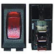 VALTERRA PRODUCTS LLC. Switch 110V Black/rd Lamp - DG121PB