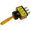 PACIFIC INDUSTRIAL COMP. (PICO) Illuminated Spst Toggle -amber - 5538PT