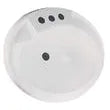 LASALLE BRISTOL Oval Sink 17 X 20 Overall, Pw - 16305PW
