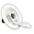 B&B MOLDERS LLC City Water Dish, Polar White - 94220