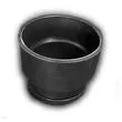 CUSTOM PLASTICS Transition Fitting 3"ABS Oring - 300-OR